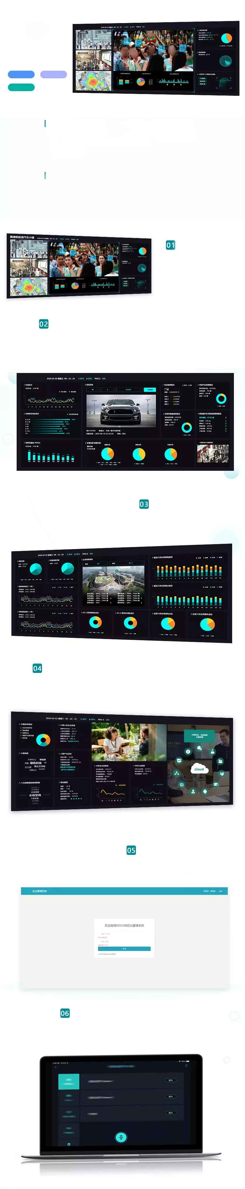 智慧园区汽车小镇底图